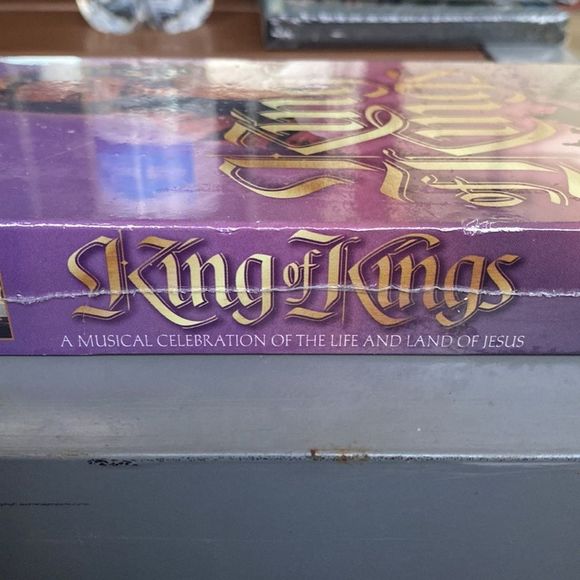 King of Kings A Musical Celebration of the Life Land of Jesus Sealed VHS Tape - Picture 3 of 3
